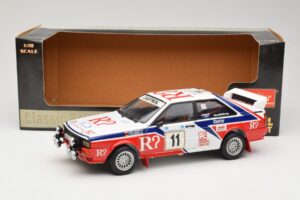 Audi Quattro #11 F. Wittmann / J. Pattermann Rally Acropolis 1986 Sun Star 1:18 4191 Diecast - image 8 of 8