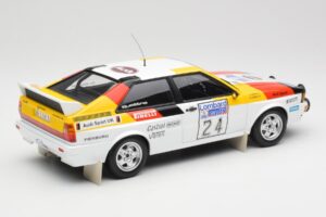 Audi Quattro #24 M. Demuth / M. Daniels Audi Sport Lombard RAC Rally 1982 Minichamps 1:18 155821124 Diecast - image 2 of 6
