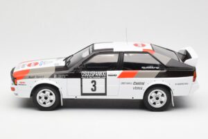 Audi Quattro #3 H. Mikkola / A. Hertz Rally Finland 1982 IXO 1:18 18RMC094A Diecast - image 3 of 6