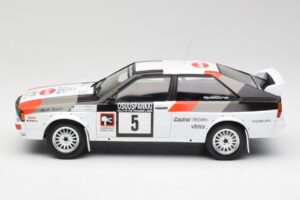 Audi Quattro #5 H. Mikkola / A. Hertz 1000 Lakes Rally 1982 IXO 1:18 18RMC094B Diecast - image 3 of 6