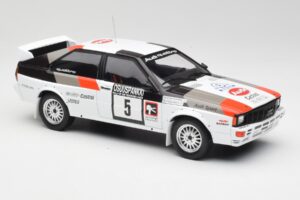 Audi Quattro #5 H. Mikkola / A. Hertz 1000 Lakes Rally 1982 IXO 1:18 18RMC094B Diecast - image 4 of 6
