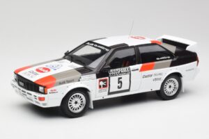 Audi Quattro #5 H. Mikkola / A. Hertz 1000 Lakes Rally 1982 IXO 1:18 18RMC094B Diecast