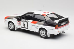 Audi Quattro #5 H. Mikkola / A. Hertz 1000 Lakes Rally 1982 IXO 1:18 18RMC094B Diecast - image 5 of 6