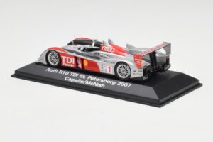 Audi R10 TDI #1 R. Capello / A. McNish / T. Kristensen 24 Hours of Le Mans 2007 Minichamps 1:43 5020700243 Diecast - image 3 of 4