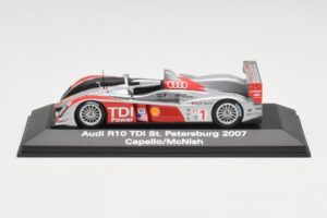 Audi R10 TDI #1 R. Capello / A. McNish / T. Kristensen 24 Hours of Le Mans 2007 Minichamps 1:43 5020700243 Diecast