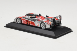 Audi R10 TDI LMP1 #3 L. Luhr / A. Premat 2008 Minichamps 1:43 400089803 Diecast - image 3 of 4
