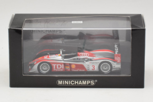 Audi R10 TDI LMP1 #3 L. Luhr / A. Premat 2008 Minichamps 1:43 400089803 Diecast - image 4 of 4