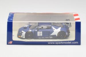Audi R8 LMS GT3 #17 WRT M. Leonard / D. van der Linde / A. Riberas California 8 Hours 2018 Spark 1:43 US084 Resin - image 4 of 4