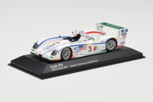 Audi R8 LMP1 #3 J. Lehto / M. Werner / T. Kristensen 24 Hours of Le Mans Winner 2005 Minichamps 1:43 400051303 Diecast - image 2 of 4