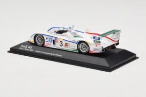 Audi R8 LMP1 #3 J. Lehto / M. Werner / T. Kristensen 24 Hours of Le Mans Winner 2005 Minichamps 1:43 400051303 Diecast - image 3 of 4