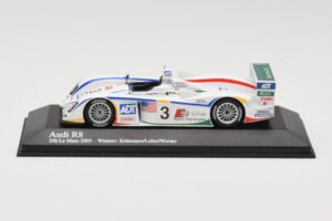 Audi R8 LMP1 #3 J. Lehto / M. Werner / T. Kristensen 24 Hours of Le Mans Winner 2005 Minichamps 1:43 400051303 Diecast