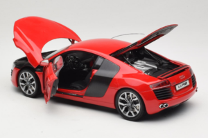Audi R8 Red Kyosho 1:18 09213R Diecast - image 5 of 8