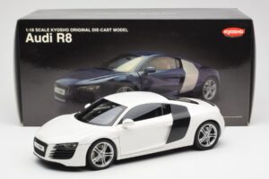 Audi R8 Type 42 White Kyosho 1:18 09213W Diecast - image 8 of 8
