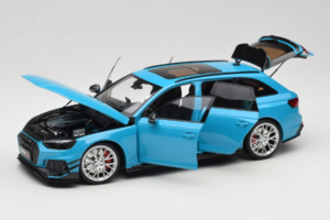 Audi RS4 B9 Avant Darwin Pro Blue Kilo Works 1:18 KLW002303 Diecast - image 2 of 8