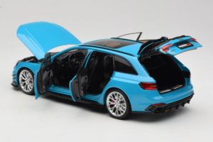Audi RS4 B9 Avant Darwin Pro Blue Kilo Works 1:18 KLW002303 Diecast - image 5 of 8
