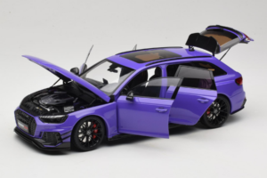 Audi RS4 B9 Avant Darwin Pro Purple Kilo Works 1:18 KLW002301 Diecast - image 2 of 8