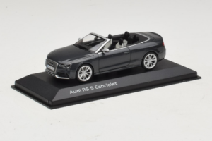 Audi RS5 B8 Cabriolet Daytona Gray Minichamps 1:43 5011215323 Diecast - image 2 of 4