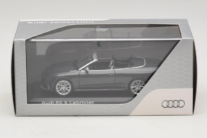 Audi RS5 B8 Cabriolet Daytona Gray Minichamps 1:43 5011215323 Diecast - image 4 of 4