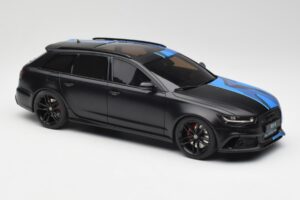 Audi RS6 C7 Avant GMK Blue & Black GT Spirit 1:18 GT799 Resin - image 4 of 6