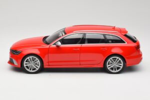 Audi RS6 C7 Avant Red Minichamps 1:18 110012011 Diecast - image 4 of 8