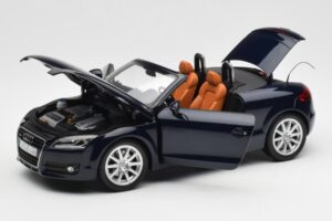 Audi TT 8J Roadster Deep Sea Blue Minichamps 1:18 5010500525 Diecast - image 2 of 8