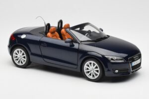 Audi TT 8J Roadster Deep Sea Blue Minichamps 1:18 5010500525 Diecast - image 6 of 8