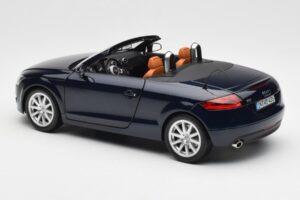 Audi TT 8J Roadster Deep Sea Blue Minichamps 1:18 5010500525 Diecast - image 7 of 8