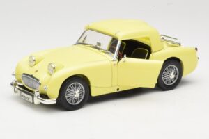 Austin-Healey Sprite Mk1 Yellow Revell 1:18 8835 Diecast - image 2 of 8