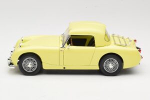 Austin-Healey Sprite Mk1 Yellow Revell 1:18 8835 Diecast - image 4 of 8