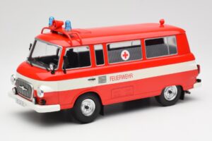 Barkas B 1000 Fire Brigade & Ambulance MCG 1:18 MCG18010 Diecast