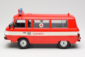 Barkas B 1000 Fire Brigade & Ambulance MCG 1:18 MCG18010 Diecast - image 5 of 6