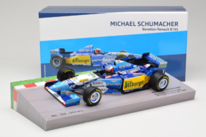 Benetton B195 Renault #1 M. Schumacher European GP Winner F1 World Champion 1995 Minichamps 1:18 513953201 Diecast - image 7 of 7