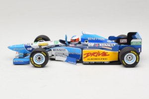 Benetton B195 Renault #1 M. Schumacher Benetton Formula French Grand Prix Winner 1995 Minichamps 1:18 100950001 Diecast - image 3 of 7