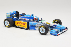 Benetton B195 Renault #1 M. Schumacher Benetton Formula French Grand Prix Winner 1995 Minichamps 1:18 100950001 Diecast - image 4 of 7