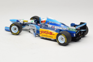 Benetton B195 Renault #1 M. Schumacher Benetton Formula French Grand Prix Winner 1995 Minichamps 1:18 100950001 Diecast - image 5 of 7
