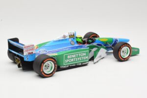Benetton Ford B194 #5 M. Schumacher Demonstration Run Belgian GP 2017 Minichamps 1:18 510941705 Diecast - image 2 of 6