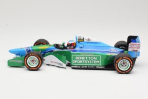 Benetton Ford B194 #5 M. Schumacher Demonstration Run Belgian GP 2017 Minichamps 1:18 510941705 Diecast - image 3 of 6