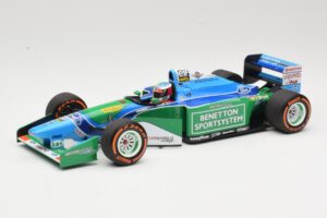 Benetton Ford B194 #5 M. Schumacher Demonstration Run Belgian GP 2017 Minichamps 1:18 510941705 Diecast