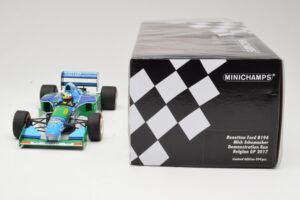 Benetton Ford B194 #5 M. Schumacher Demonstration Run Belgian GP 2017 Minichamps 1:18 510941705 Diecast - image 6 of 6
