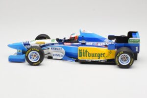 Benetton Renault B195 #1 M. Schumacher Winner Belgian GP 1995 Minichamps 1:18 510952901 Diecast - image 3 of 6