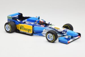 Benetton Renault B195 #1 M. Schumacher Winner Belgian GP 1995 Minichamps 1:18 510952901 Diecast - image 4 of 6