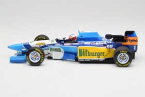 Benetton Renault B195 #1 M. Schumacher Winner Monaco GP 1995 Minichamps 1:18 510952301 Diecast - image 3 of 6