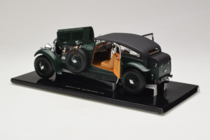 Bentley 6.5 Litre Gurney Nutting Saloon Blue Train Special Green Minichamps 1:18 100139520 Diecast - image 5 of 8