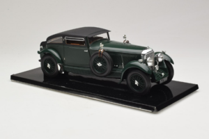Bentley 6.5 Litre Gurney Nutting Saloon Blue Train Special Green Minichamps 1:18 100139520 Diecast - image 6 of 8