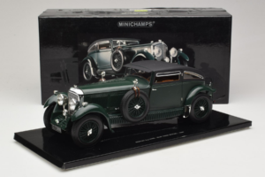 Bentley 6.5 Litre Gurney Nutting Saloon Blue Train Special Green Minichamps 1:18 100139520 Diecast - image 8 of 8