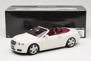 Bentley Continental GTC White Minichamps 1:18 100139032 Diecast - image 8 of 8