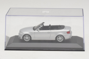 BMW 1-Series E88 Cabriolet Titan Silver Minichamps 1:43 80420427037-R1 Diecast - image 4 of 5