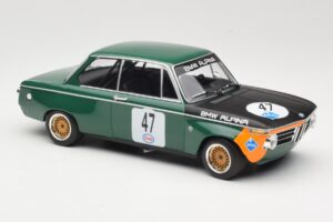 BMW 1600-2 BMW Alpina #47 P. Meyer Internationales ADAC Eifelrennen Nurburgring 1971 Minichamps 1:18 155712647 Diecast - image 4 of 6
