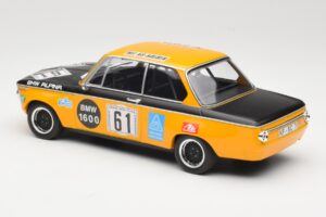 BMW 1600-2 BMW Alpina #61 R. Herzog / N. Lauda DNF 6 Hours Nurburgring 1970 Minichamps 1:18 155702661 Diecast - image 5 of 6