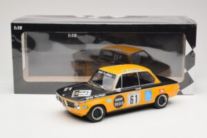 BMW 1600-2 BMW Alpina #61 R. Herzog / N. Lauda DNF 6 Hours Nurburgring 1970 Minichamps 1:18 155702661 Diecast - image 6 of 6